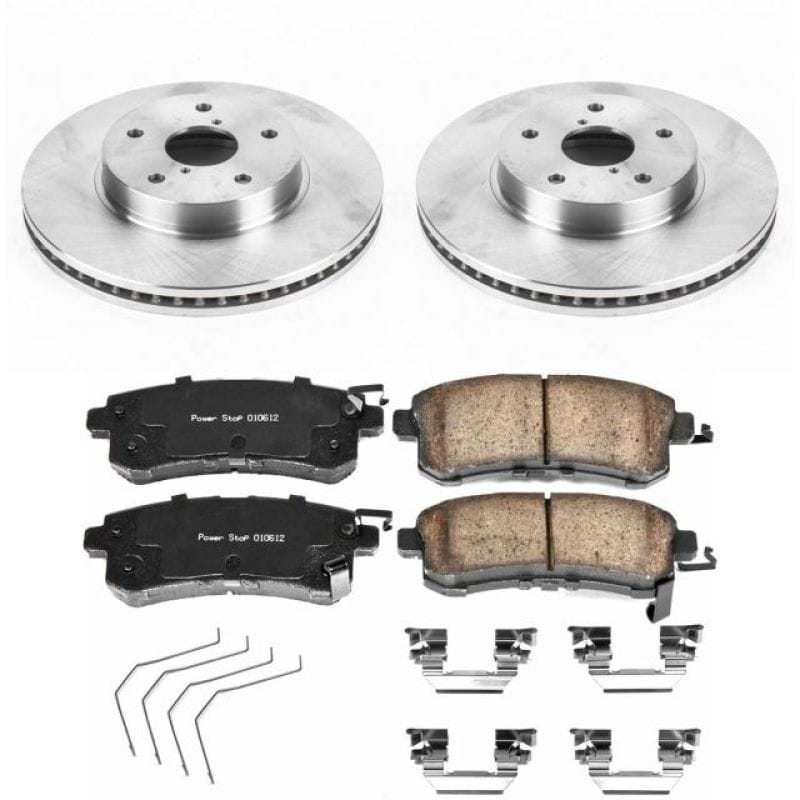 PowerStop — Power Stop 15-18 Subaru Legacy Front Autospecialty Brake Kit