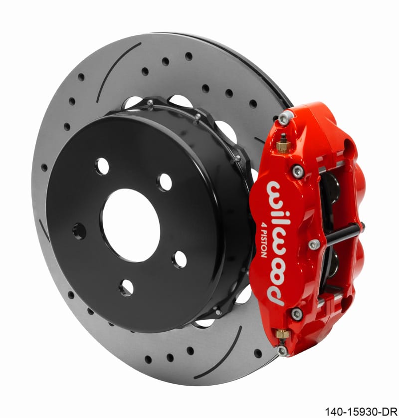 Wilwood — Wilwood Superlite 4R Rear Brake Kit 14.00 Red 2018-Up Jeep JL SRP w/Lines
BRAKE KIT