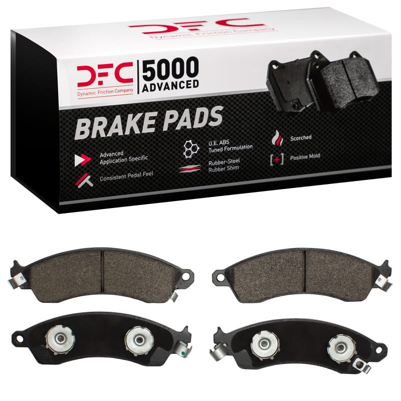 DFC — DFC 85-04 Chevrolet Corvette Front 5000 Advanced Semi Metallic Brake Pads
DFC Brake Pad Set