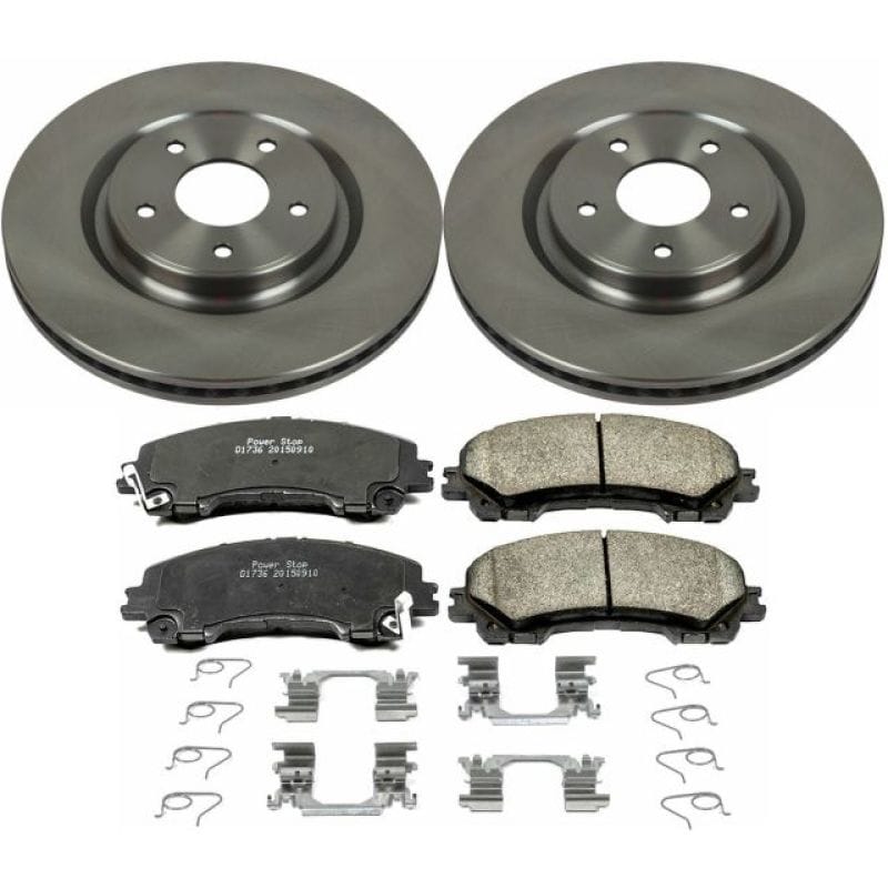 PowerStop — Power Stop 14-19 Nissan Rogue Front Autospecialty Brake Kit