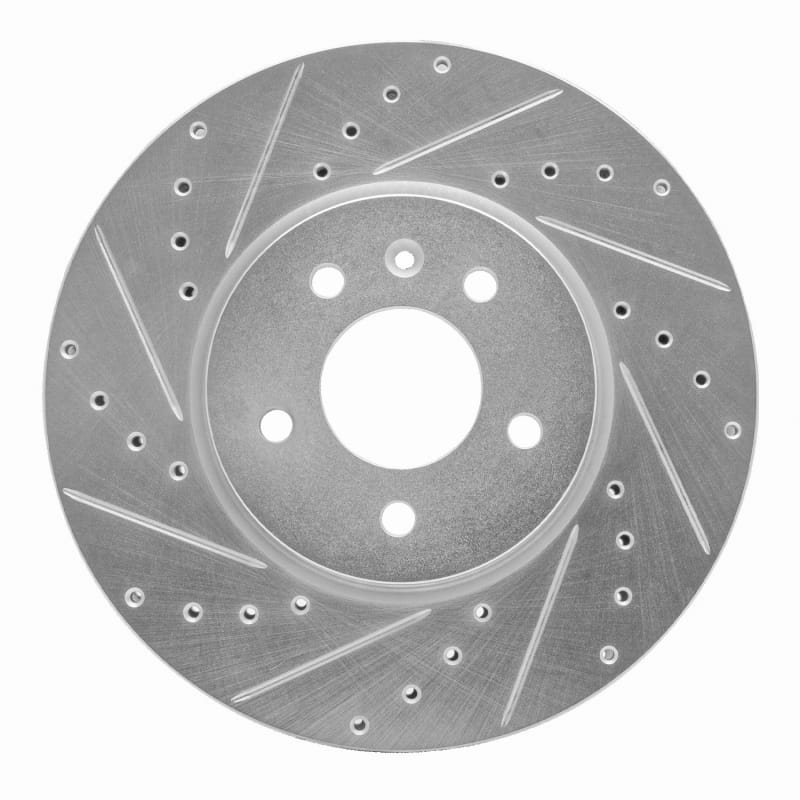 R1 Concepts — R1 14-19 Buick CASCADA Front Left Drilled & Slotted Silver Brake Rotor
R1 Brake Rotor Drill