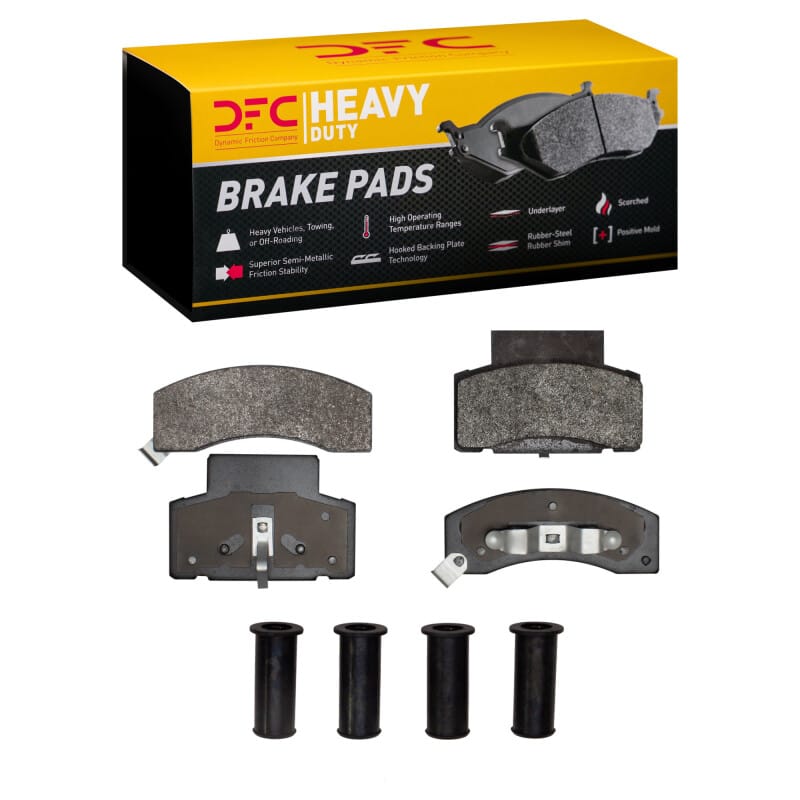 DFC — DFC 90-02 Chevrolet G30 Front Heavy Duty Pads and Hardware Kit
DFC Brake Pad Set