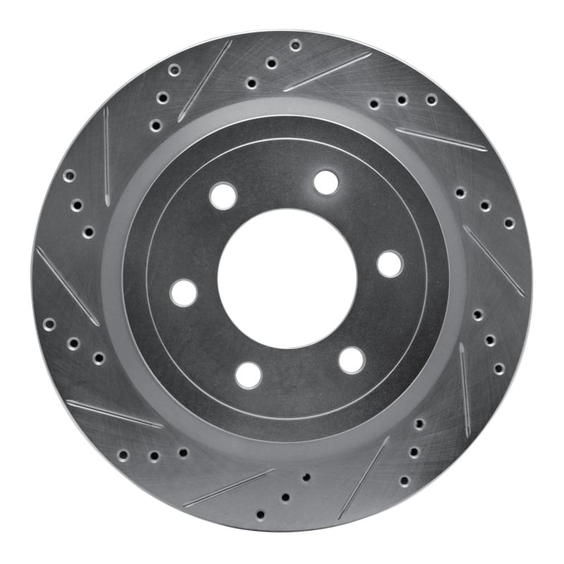 R1 Concepts — R1 18-21 Ford F-150 4WD Rear Left Drilled & Slotted Silver Brake Rotor
R1 Brake Rotor Drill