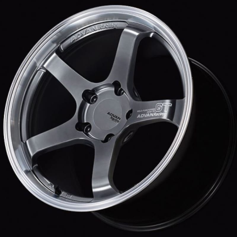 Advan — Advan GT Beyond 17x8.0 +35 4x100 Machining and Hyper Platinum Black Wheel