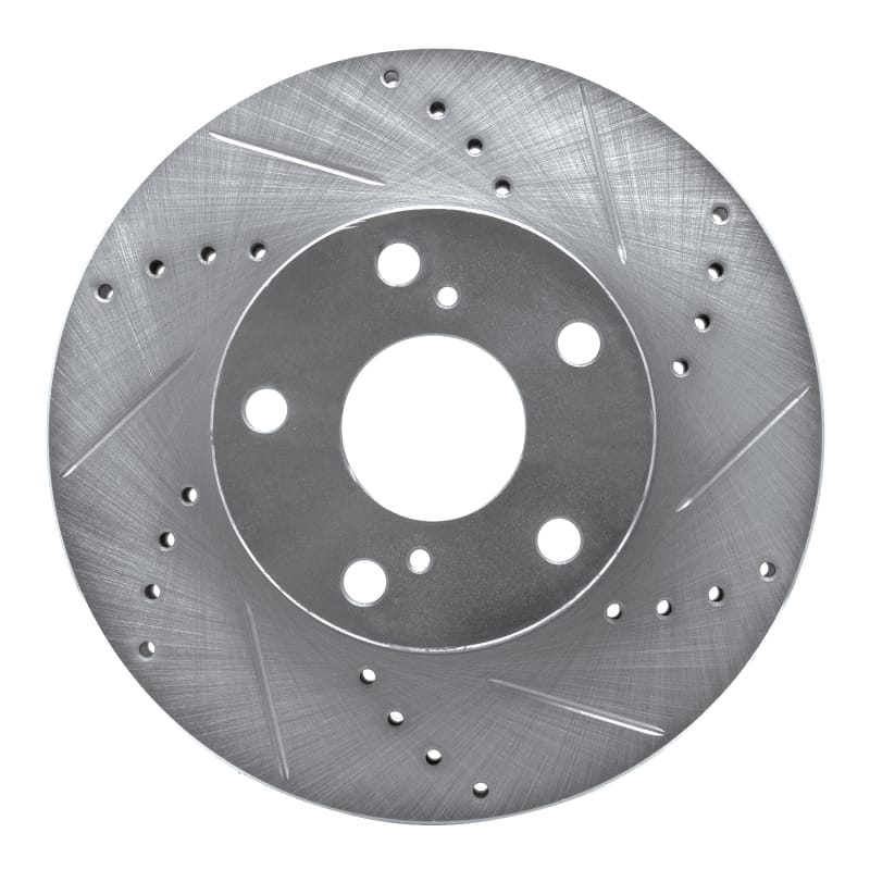 R1 Concepts — R1 05-15 Toyota Tacoma Front Right Drilled & Slotted Silver Brake Rotor
R1 Brake Rotor Drill