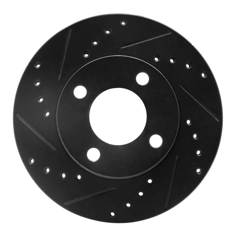 R1 Concepts — R1 78-92 Audi 80 Front Left Drilled & Slotted Black Brake Rotor
R1 Brake Rotor Drill