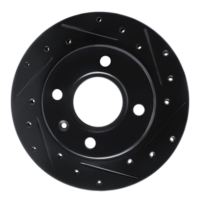 R1 Concepts — R1 96-15 Ford Fiesta (Mexico) Front Right Drilled & Slotted Black Brake Rotor
R1 Brake Rotor Drill