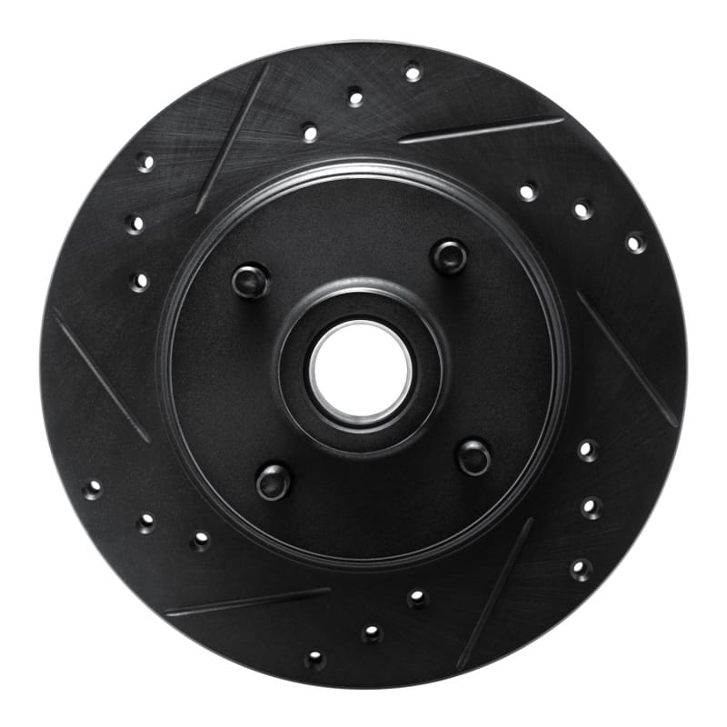 R1 Concepts — R1 76-80 Buick SKYHAWK Front Left Drilled & Slotted Black Brake Rotor
R1 Brake Rotor Drill