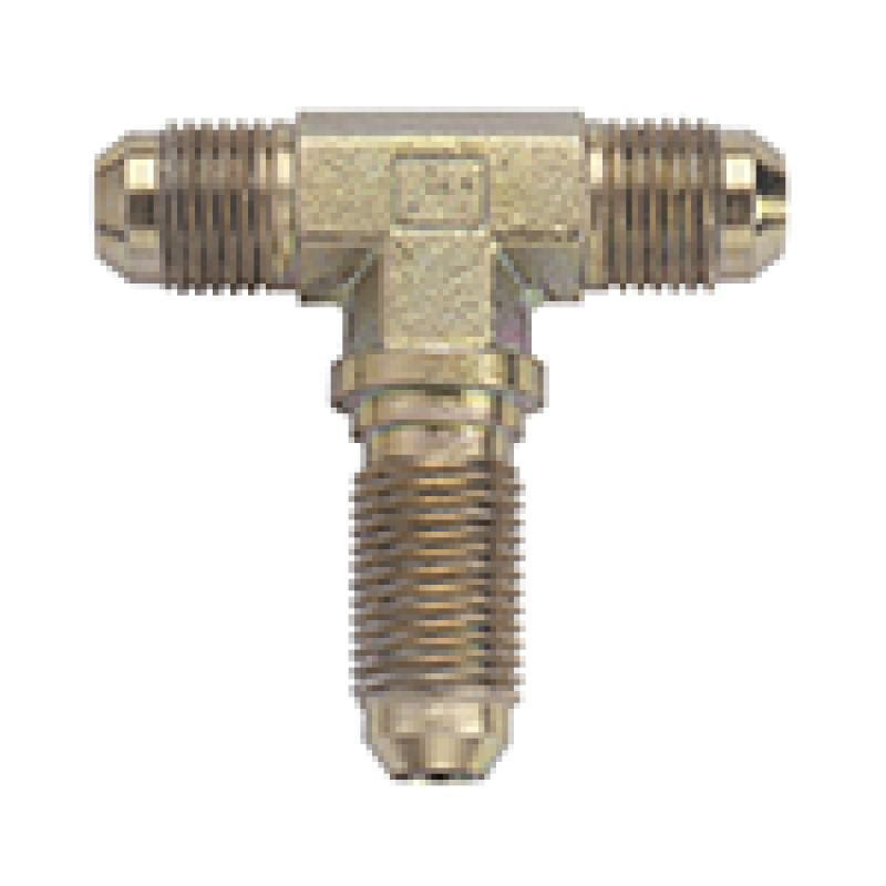 Fragola — Fragola -6AN Bulkhead Tee - Steel