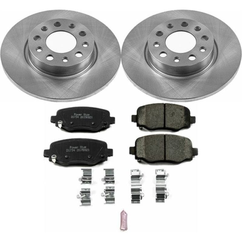 PowerStop — Power Stop 16-18 Fiat 500X Rear Autospecialty Brake Kit