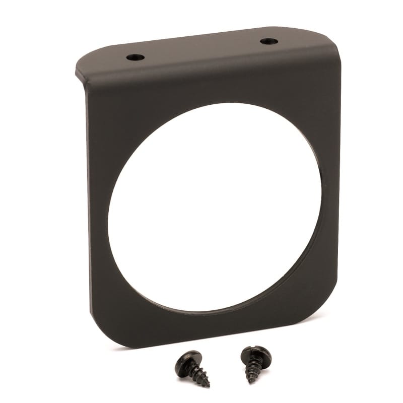 AutoMeter — Autometer 2-5/8in Black Aluminum Single Gauge Mounting Panel
2-5/8" 1-HOLE GAUGE