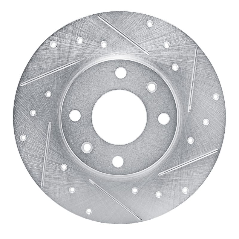 R1 Concepts — R1 89-91 Peugeot 405 Front Right Drilled & Slotted Silver Brake Rotor
R1 Brake Rotor Drill