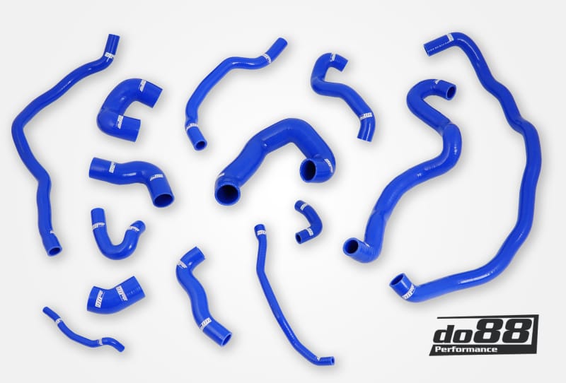 do88 — do88 07-10 BMW 135i/335i N54 (E82/E88/E9X) Coolant Hoses - Blue