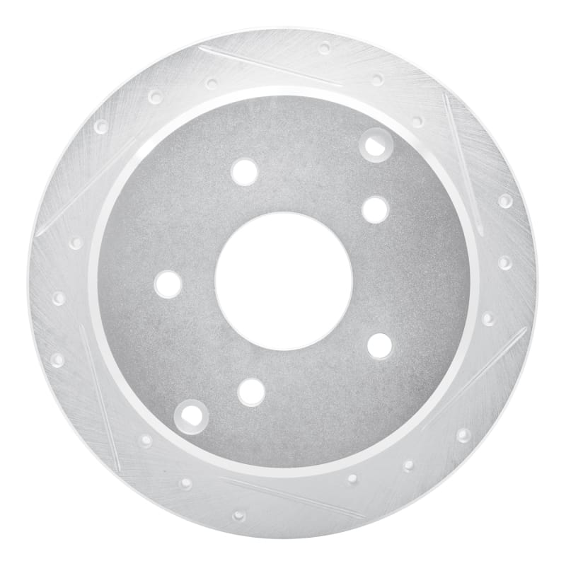 R1 Concepts — R1 04-04 Pontiac GTO Rear Right Drilled & Slotted Silver Brake Rotor
R1 Brake Rotor Drill
