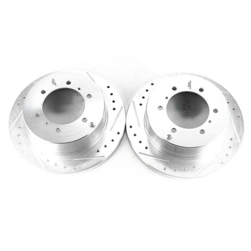 PowerStop — Power Stop 92-00 Mitsubishi Montero Rear Evolution Drilled & Slotted Rotors - Pair
PowerStop XPR