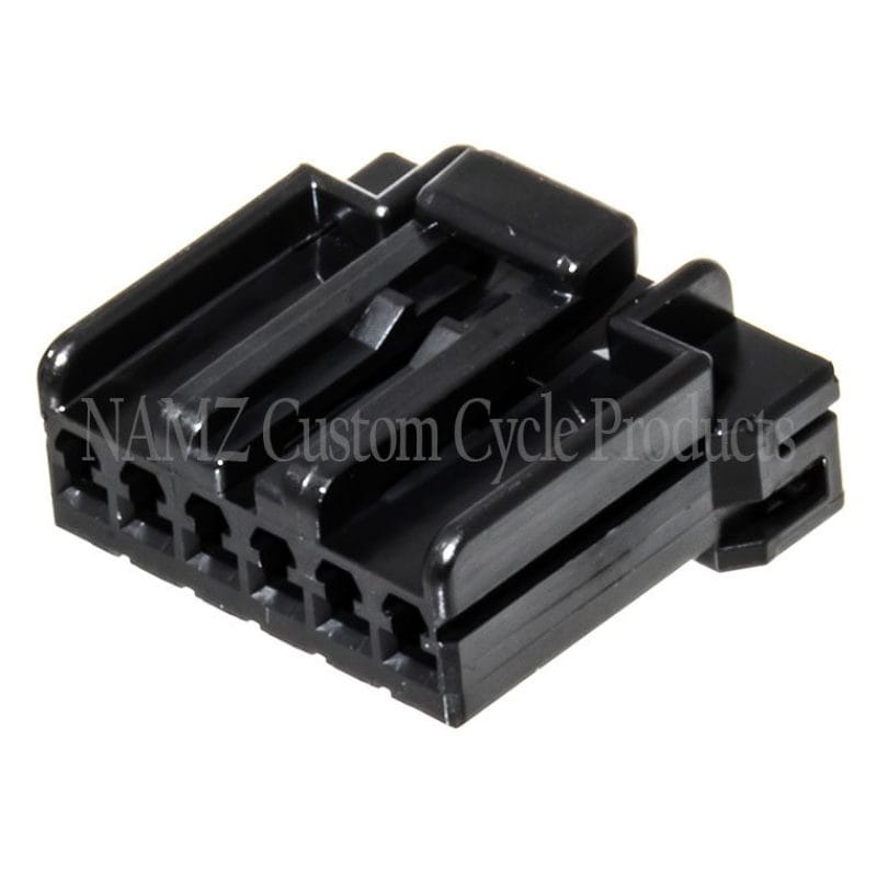 NAMZ — NAMZ AMP Multilock 6-Position Female Wire Plug Housing (HD 73156-96BK)