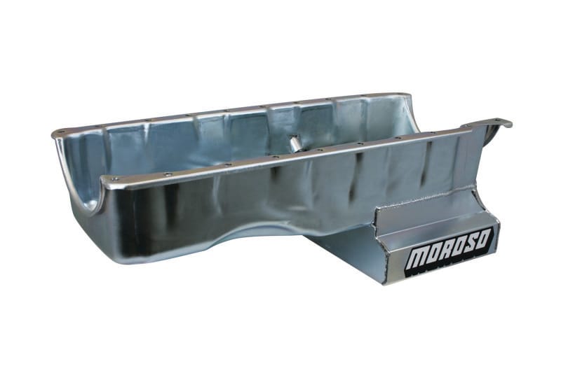Moroso — Moroso Chevrolet Big Block Gen 5/6 Stroker Wet Sump 6qt 8in Steel Oil Pan