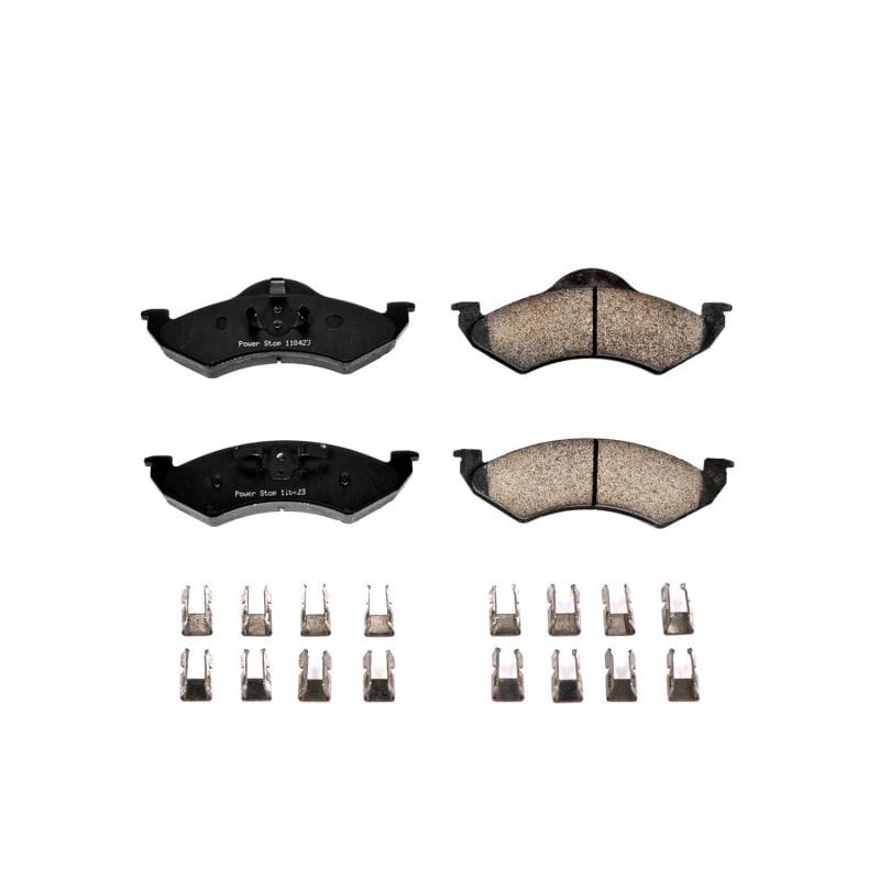 PowerStop — Power Stop 00-02 Dodge Dakota Front Z17 Evolution Ceramic Brake Pads w/Hardware
Z17 Brake Pads