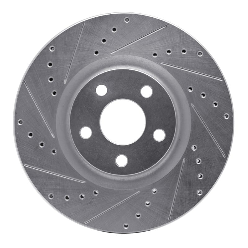 R1 Concepts — R1 15-20 Ford Edge Front Left Drilled & Slotted Silver Brake Rotor
R1 Brake Rotor Drill