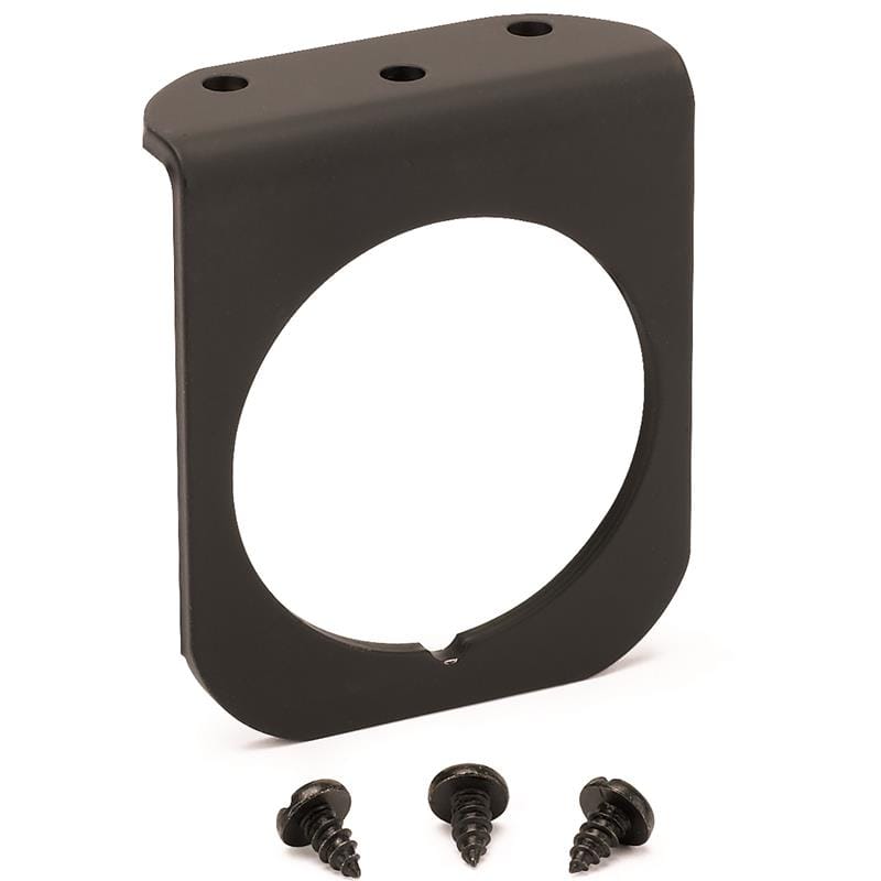 AutoMeter — GAUGE MOUNTING PANEL, SINGLE, 2 1/16", BLACK, ALUMINUM