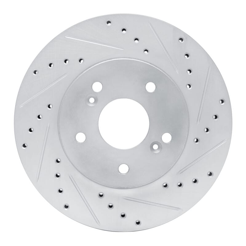 R1 Concepts — R1 91-96 Acura NSX Rear Right Drilled & Slotted Silver Brake Rotor
R1 Brake Rotor Drill
