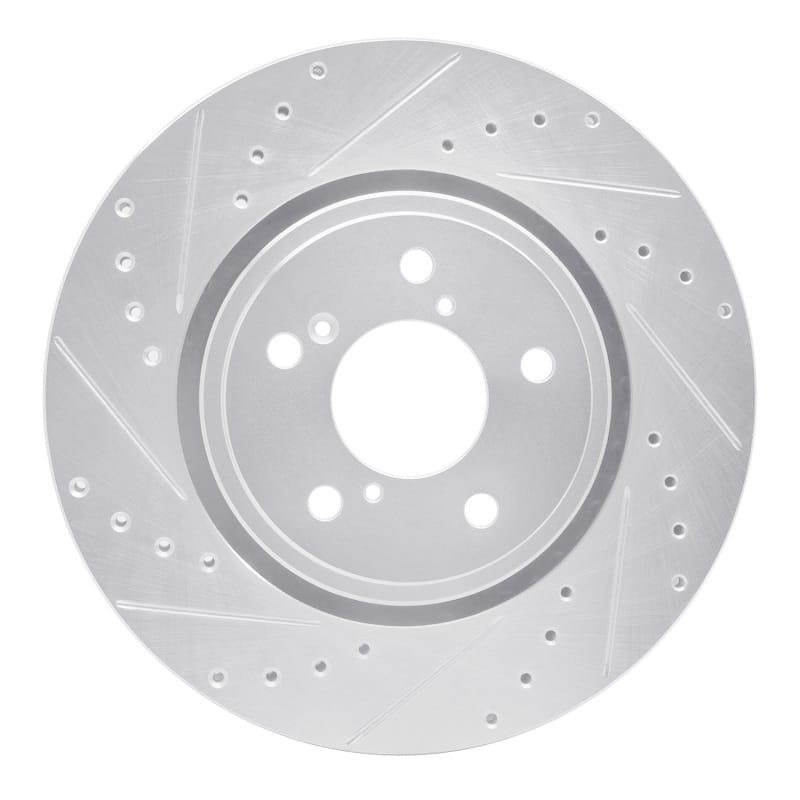 R1 Concepts — R1 17-20 Acura MDX Front Left Drilled & Slotted Silver Brake Rotor
R1 Brake Rotor Drill