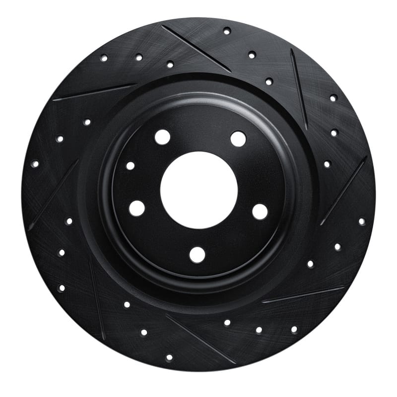 R1 Concepts — R1 16-23 Mazda CX-9 Rear Right Drilled & Slotted Black Brake Rotor
R1 Brake Rotor Drill
