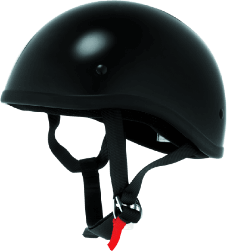 Bikers Choice — Skid Lids Original Helmet Flat Black - Large