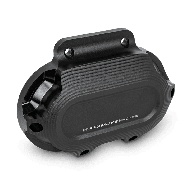 Performance Machine — Performance Machine Cable Clutch Cover Race Series - Black Ops
