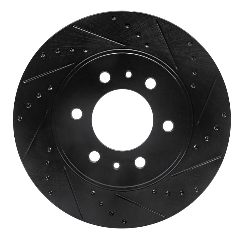 R1 Concepts — R1 09-09 Ford F-150 RWD Front Right Drilled & Slotted Black Brake Rotor
R1 Brake Rotor Drill