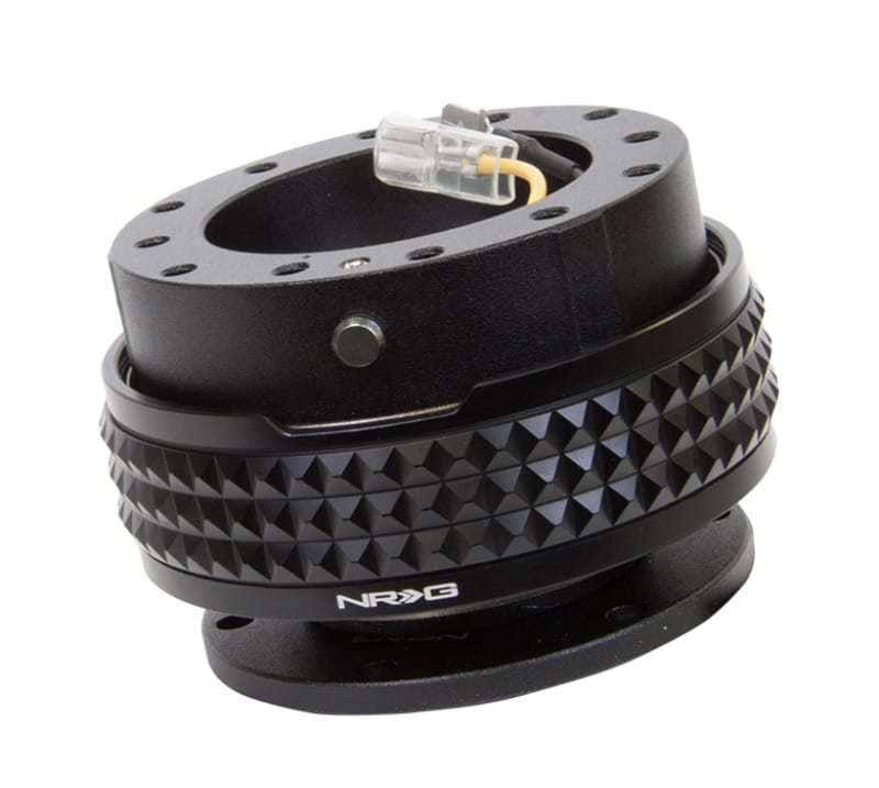 NRG — NRG Quick Release Kit - Pyramid Edition - Black Body / Black Pyramid Ring