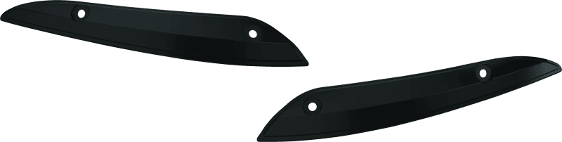 Kuryakyn — Kuryakyn Windshield Side Trims Gloss Black