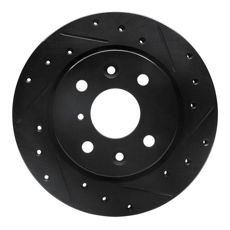 R1 Concepts — R1 94-00 Kia Spectra Front Right Drilled & Slotted Black Brake Rotor
R1 Brake Rotor Drill
