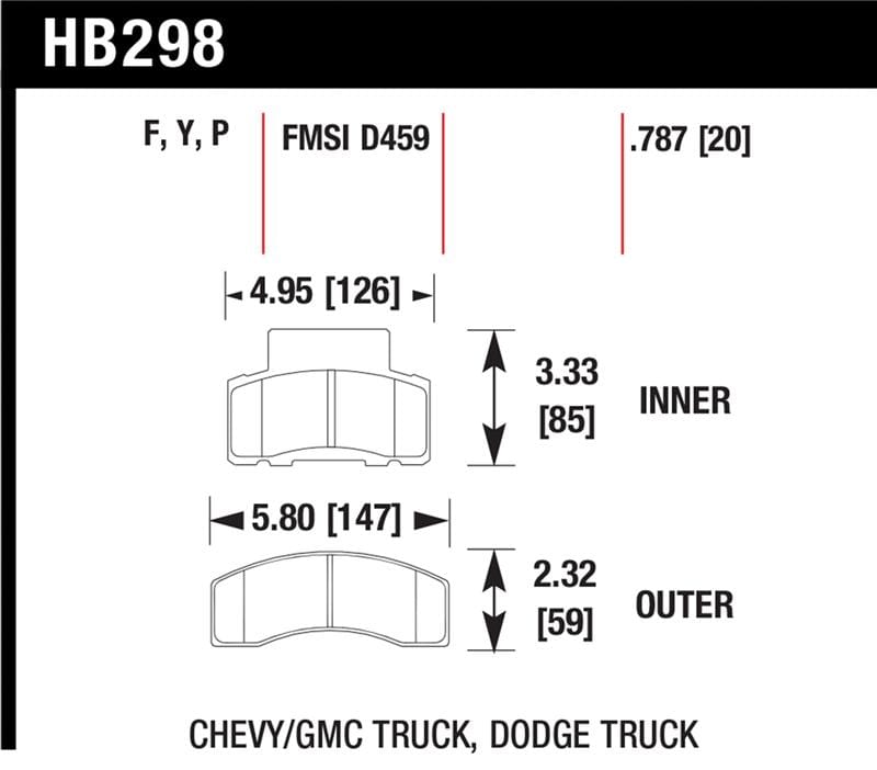 Hawk Performance — HPS Disc Brake Pad