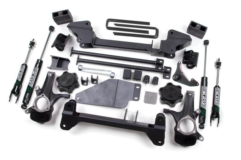 Zone Offroad — Zone Offroad 99-06 GM K1500 6in Suspension System - Fox