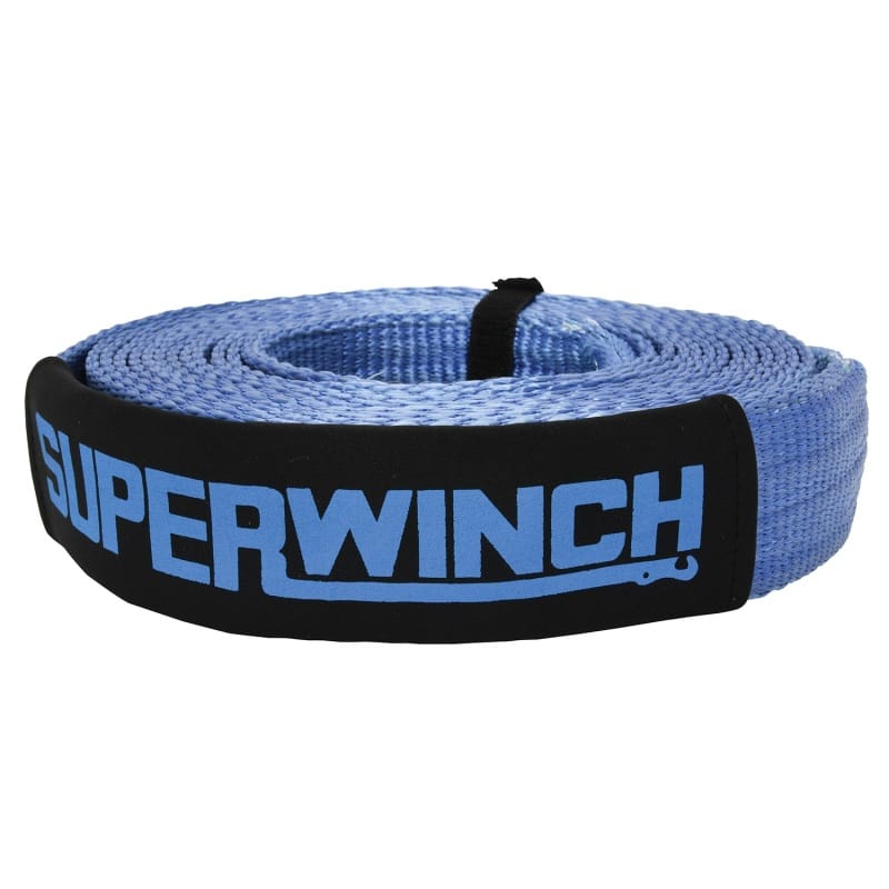 Superwinch — Superwinch Recovery Strap 20000 lbs 2in x 30 ft w/ Reinforced Closed-Loop Ends
Winch Strap