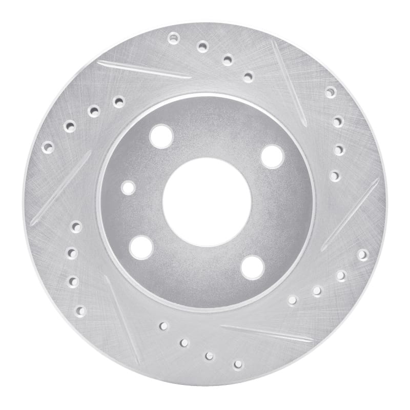 R1 Concepts — R1 90-01 Ford Escort Front Left Drilled & Slotted Silver Brake Rotor
R1 Brake Rotor Drill