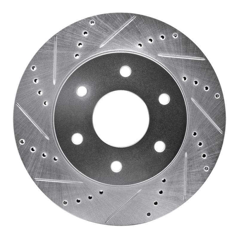 R1 Concepts — R1 04-05 Infiniti QX56 Front Left Drilled & Slotted Silver Brake Rotor
R1 Brake Rotor Drill