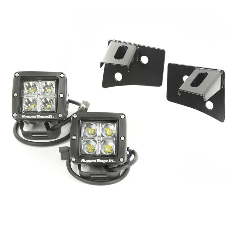 Rugged Ridge — Rugged Ridge 07-18 Jeep Wrangler JK Square Windshield LED Light Kit w/ Brackets
OFFROAD_LIGHTING
OrdRacingLampKt