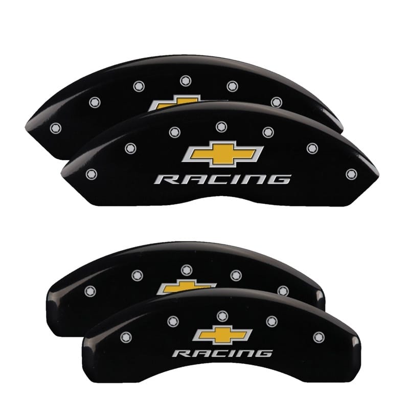MGP — MGP 4 Caliper Covers Engraved F & R Chevy Racing Black Finish Silver Char 2017 Chevrolet Camaro
Caliper Covers