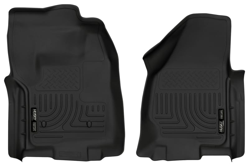 Husky Liners — Husky Liners 2012.5 Ford SuperDuty/F-250/F-350 Regular Cab WeatherBeater Black Floor Liners
Floor Liners