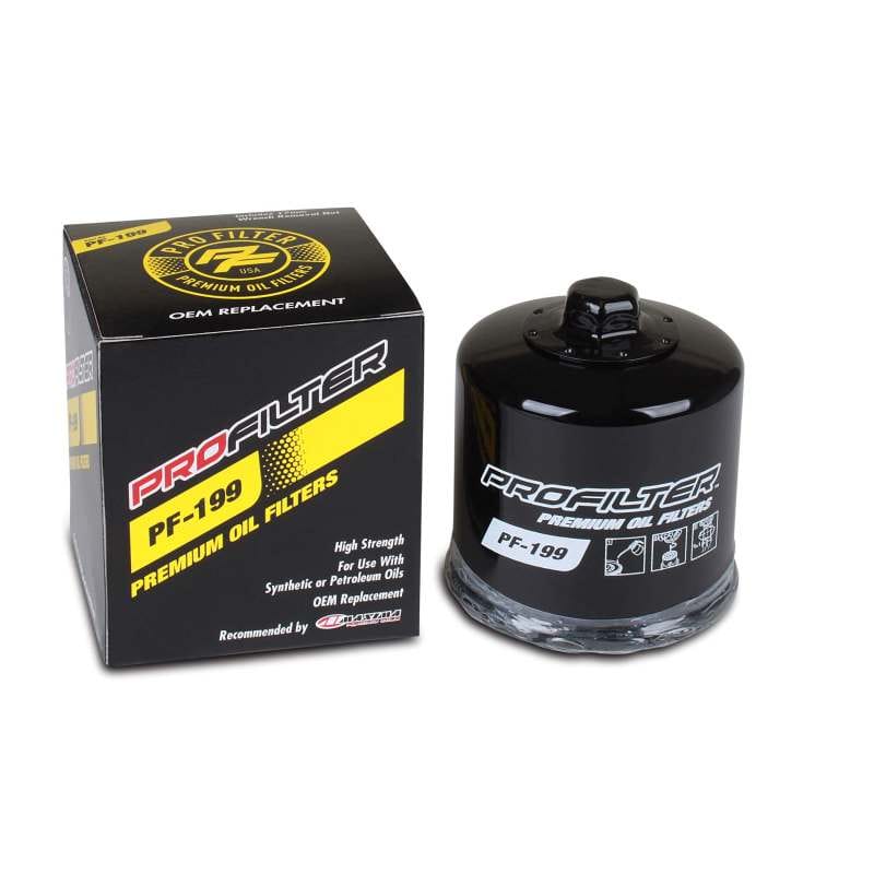 ProFilter — ProFilter Nissan/Polaris/Tohatsu Spin-On Black Various Performance Oil Filter - Single