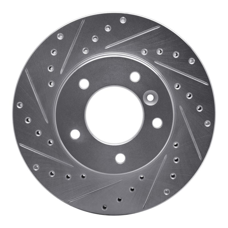 R1 Concepts — R1 90-97 Jaguar XJ6 Front Left Drilled & Slotted Silver Brake Rotor
R1 Brake Rotor Drill