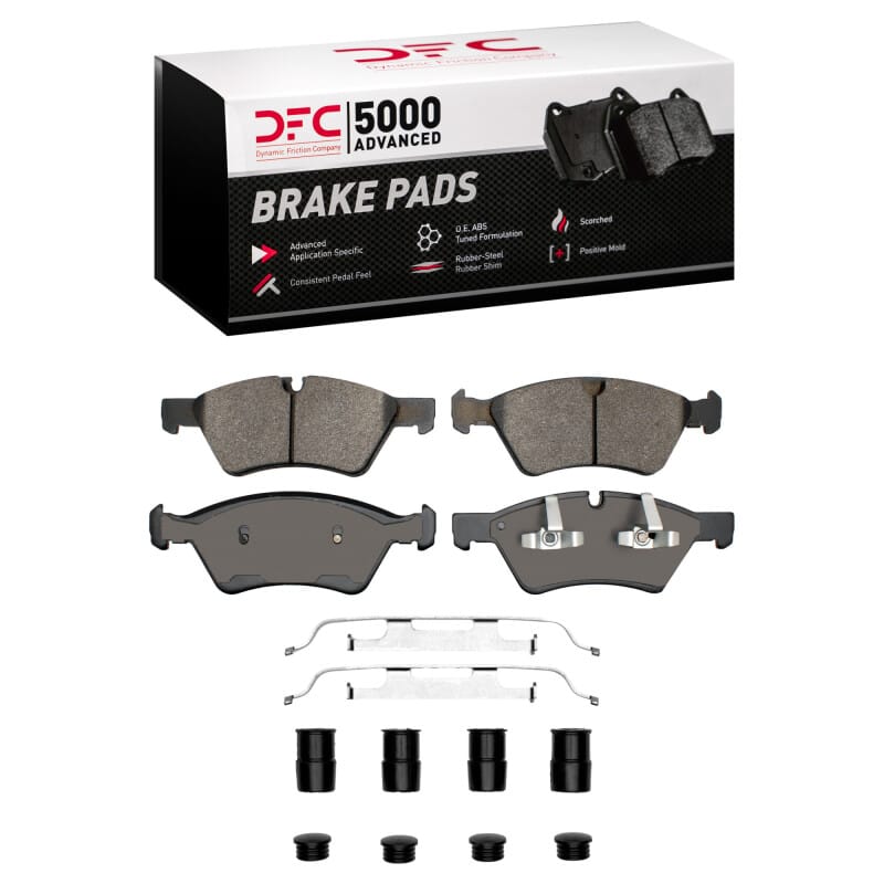 DFC — DFC 05-12 Mercedes-Benz R320 Front 5000 Advanced Low Metallic Brake Pads and Hardware Kit
DFC Brake Pad Set