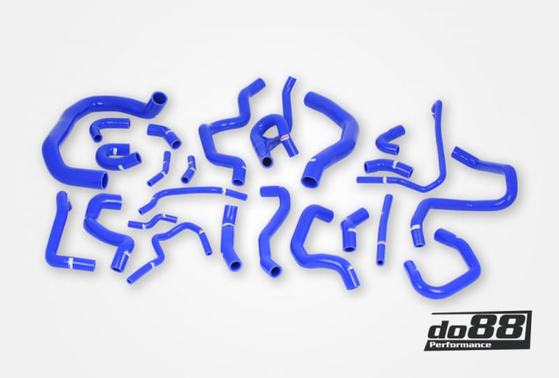do88 — do88 Audi/Seat/Skoda/Volkswagen 1.8T/2.0T (MQB) Coolant Hoses (24 pcs) - Blue