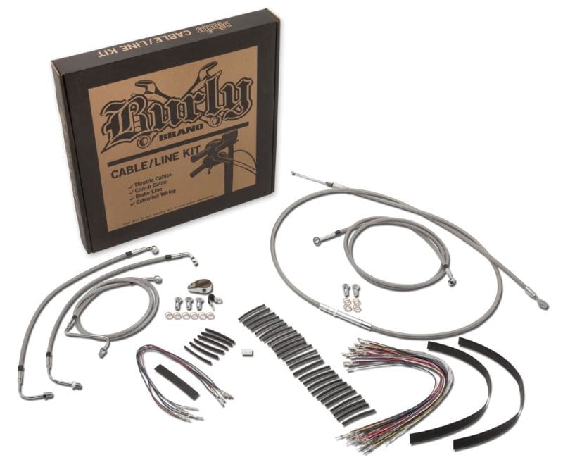 Burly Brand — Burly Brand Control Kit 16in - Stainless Steel