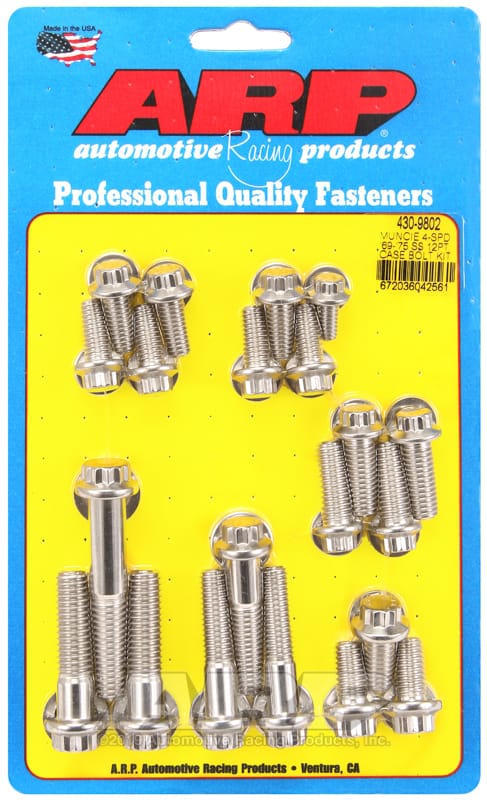 ARP — ARP Muncie 4-spd 69-75 SS 12pt trans case bolt kit