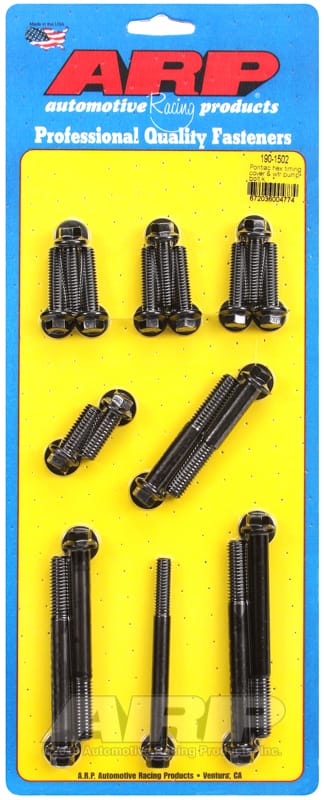 ARP — ARP Pontiac Hex Timing Cover and Water Pump Bolt Kit