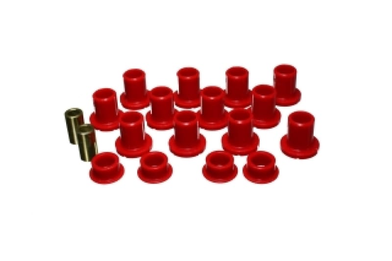 Energy Suspension — Energy Suspension Polaris RZR XP 1000 Front Control Arm Bushings - Red
