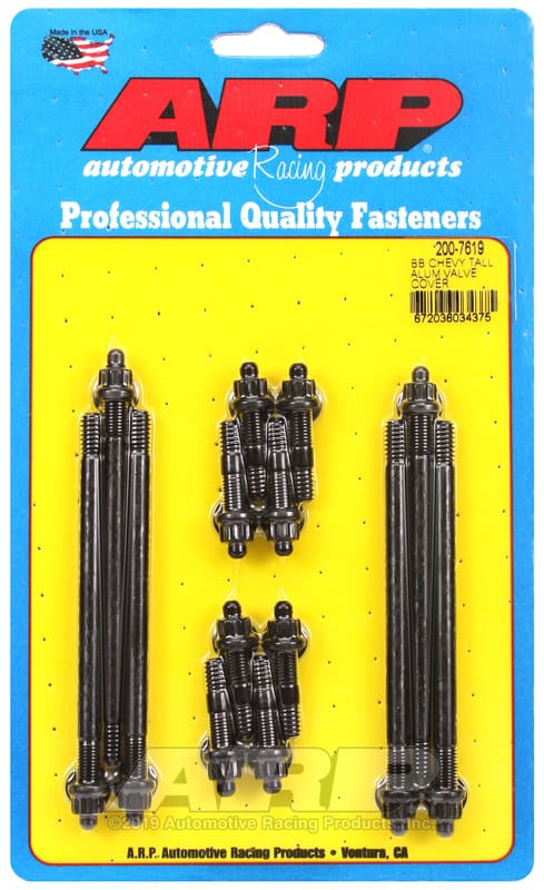 ARP — ARP Big Block Chevy Tall Aluminum Valve Cover Stud Kit